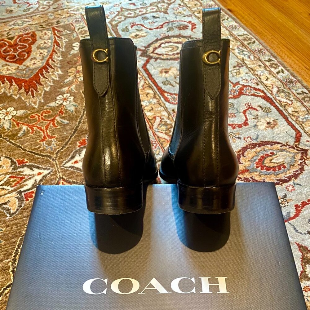 Coach Maeve Black Bootie Size 9 - Picture 2 of 8